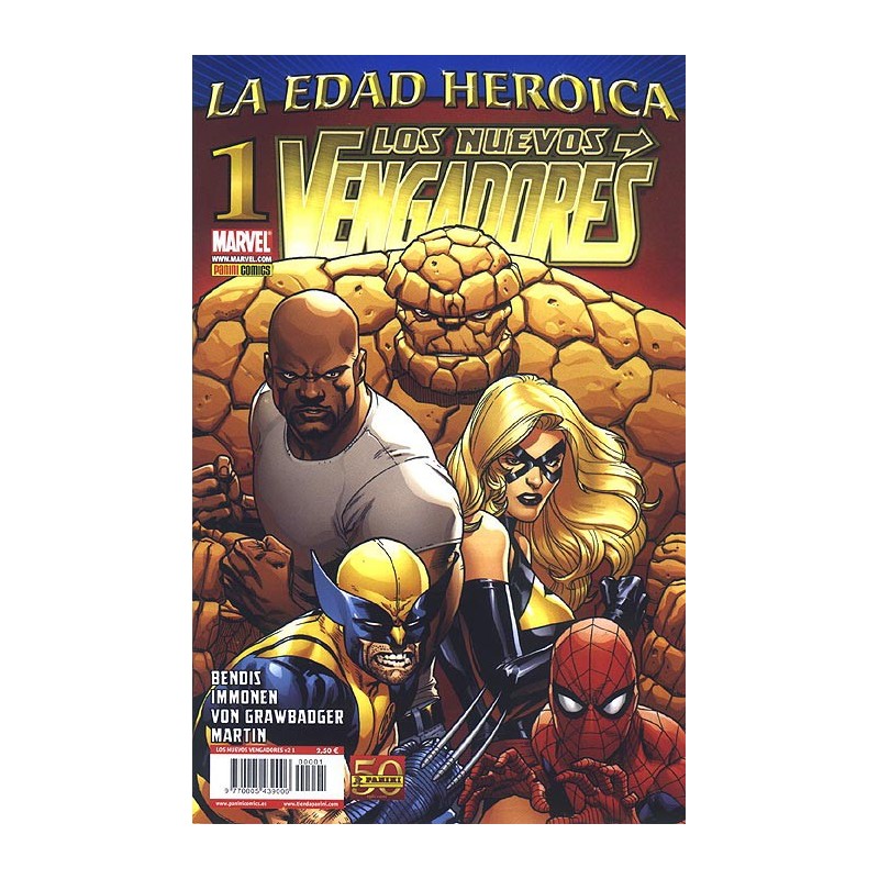 Los Nuevos Vengadores N La Edad Heroica Panini El Templo Del Comic