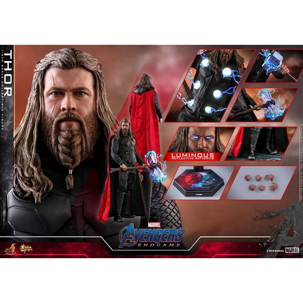 Thor endgame Hot Toys 1:6 Estado nuevo - El Templo del Comic